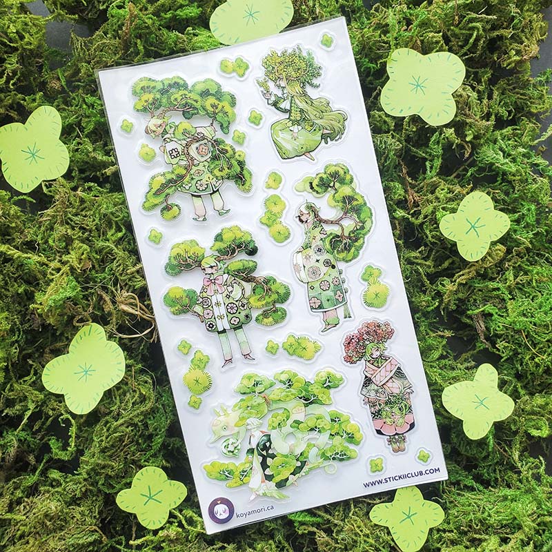 Stickers Bonsai Beauties