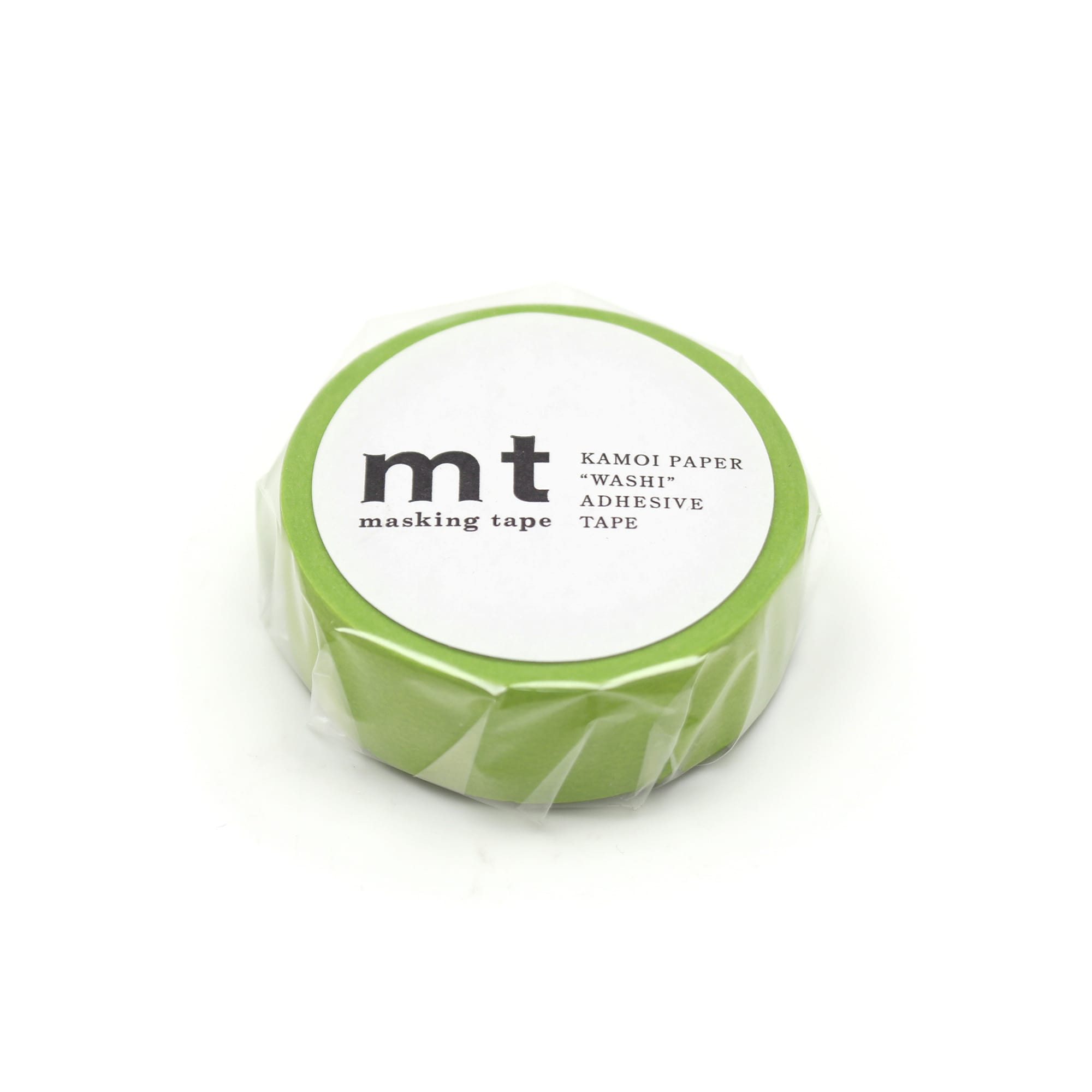Washi Tape Matte YellowGreen