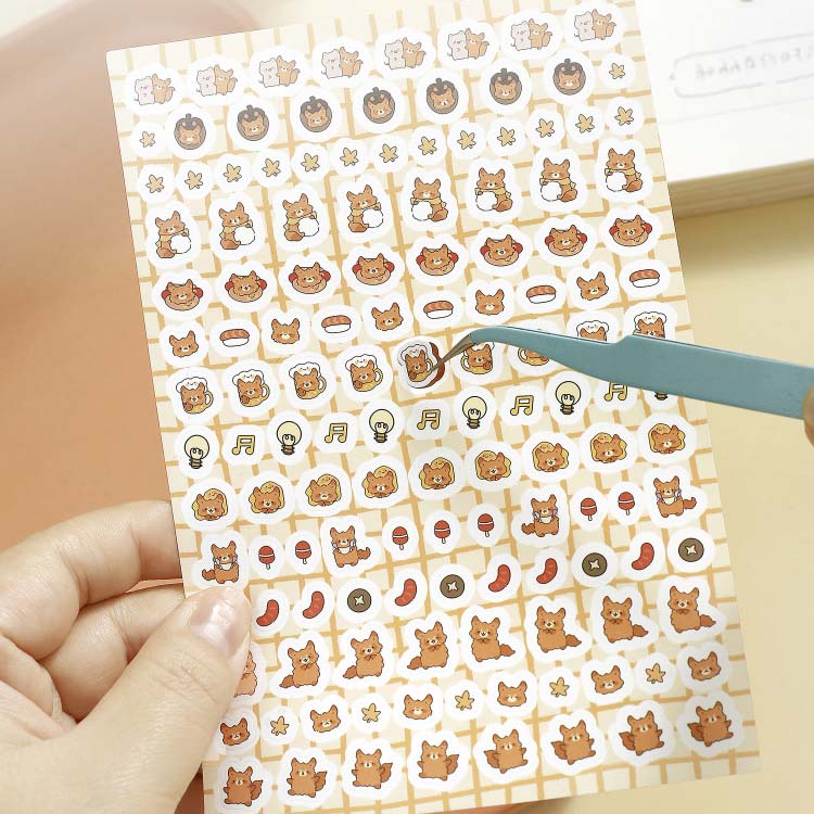 Stickers Midoo Land Mini Autumn Buddies