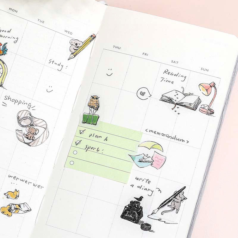 Stickers Mini Animals Stationery