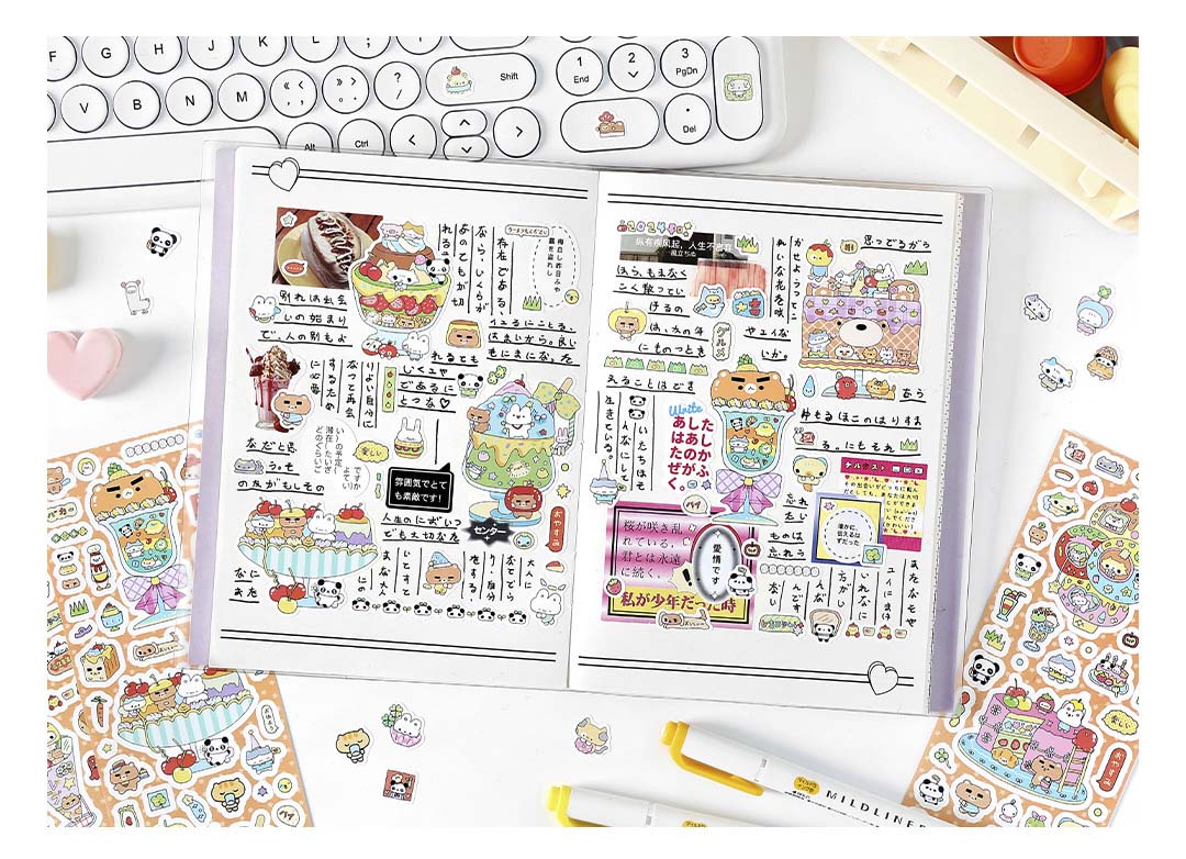 Stickers Miniature Planet Sweet Universe
