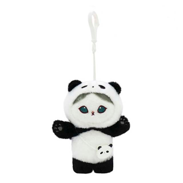 Llavero Peluche Mofusand Animal Costume 9 cm Panda