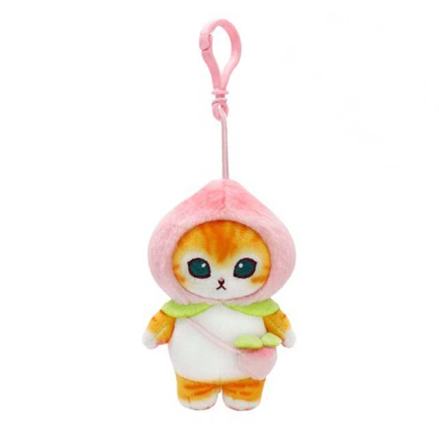 Llavero Peluche Mofusand Fruit Costume 9 cm Peach