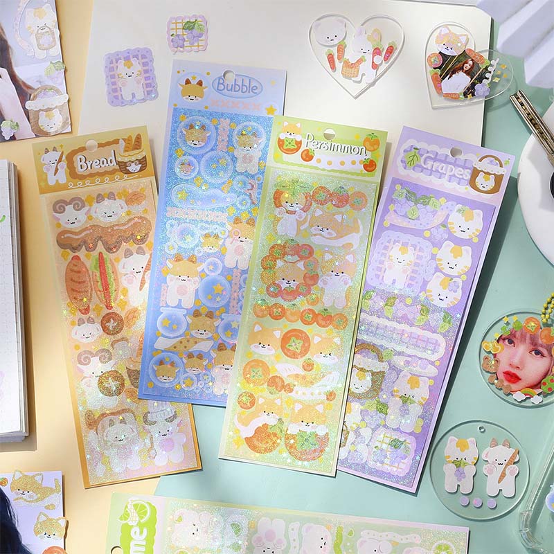 Stickers Most Cuteness Persimmon