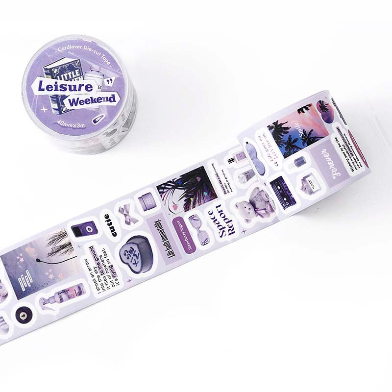 Stickers en Rollo My Inspiration Diary Leisure Weekend