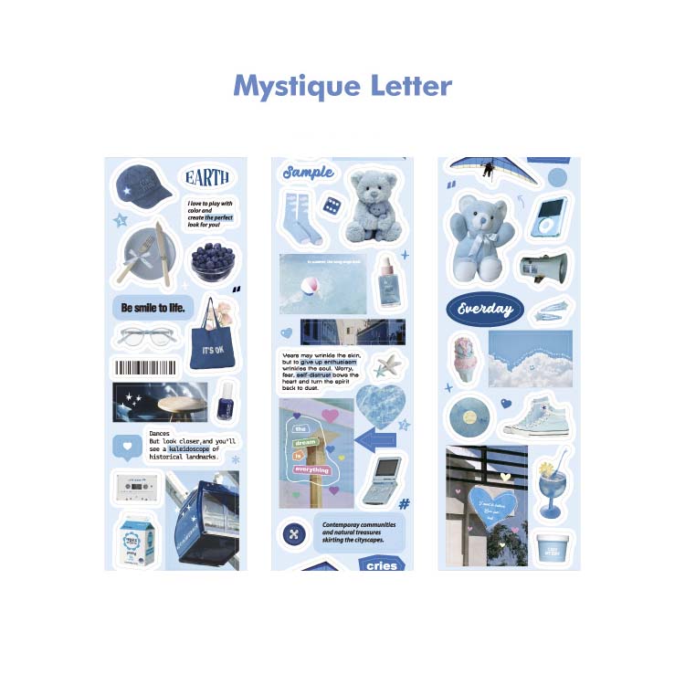 Stickers en Rollo My Inspiration Diary Mystique Letter