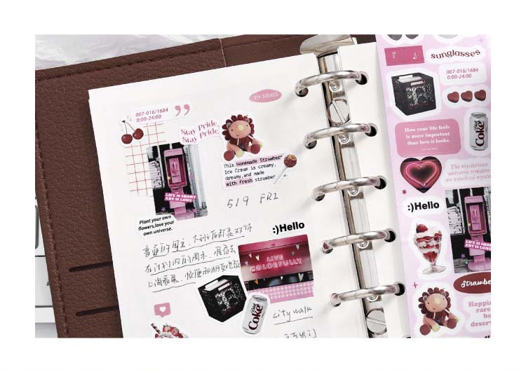 Stickers en Rollo My Inspiration Diary Romantic Holiday