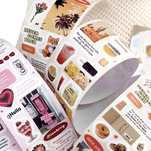 Stickers en Rollo My Inspiration Diary Twilight Poetry