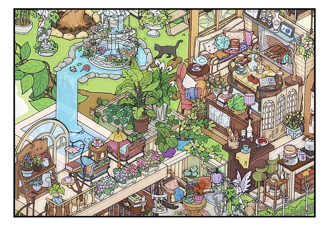 Stickers Escenario 3D My Little Room V5 Forest House