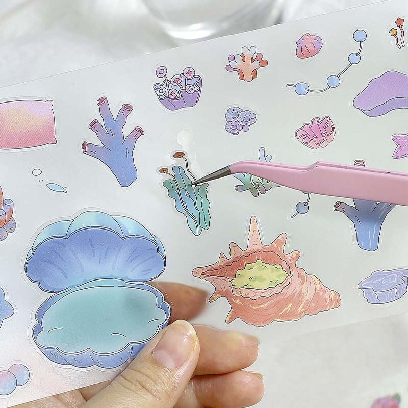 Stickers Escenario 3D My Mini World Underwater World