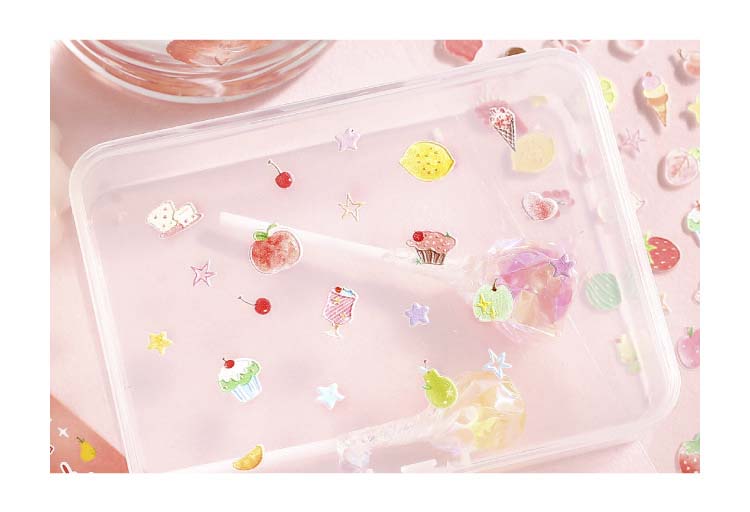 Stickers Natural Cute Friends Colorful Fruit