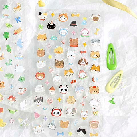 Stickers Natural Cute Friends Tactful Joy