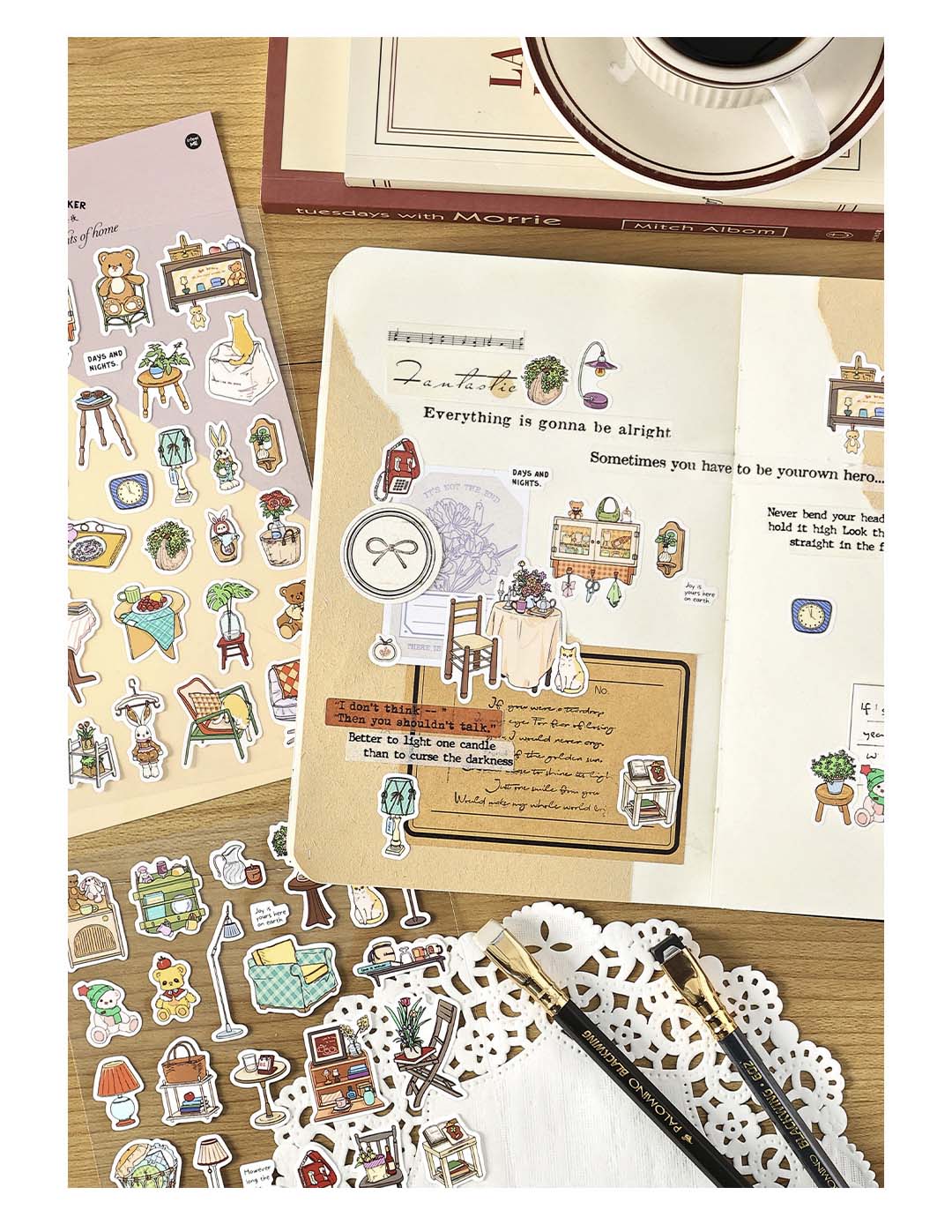 Stickers Nostalgic The Ays And Nights Of Home