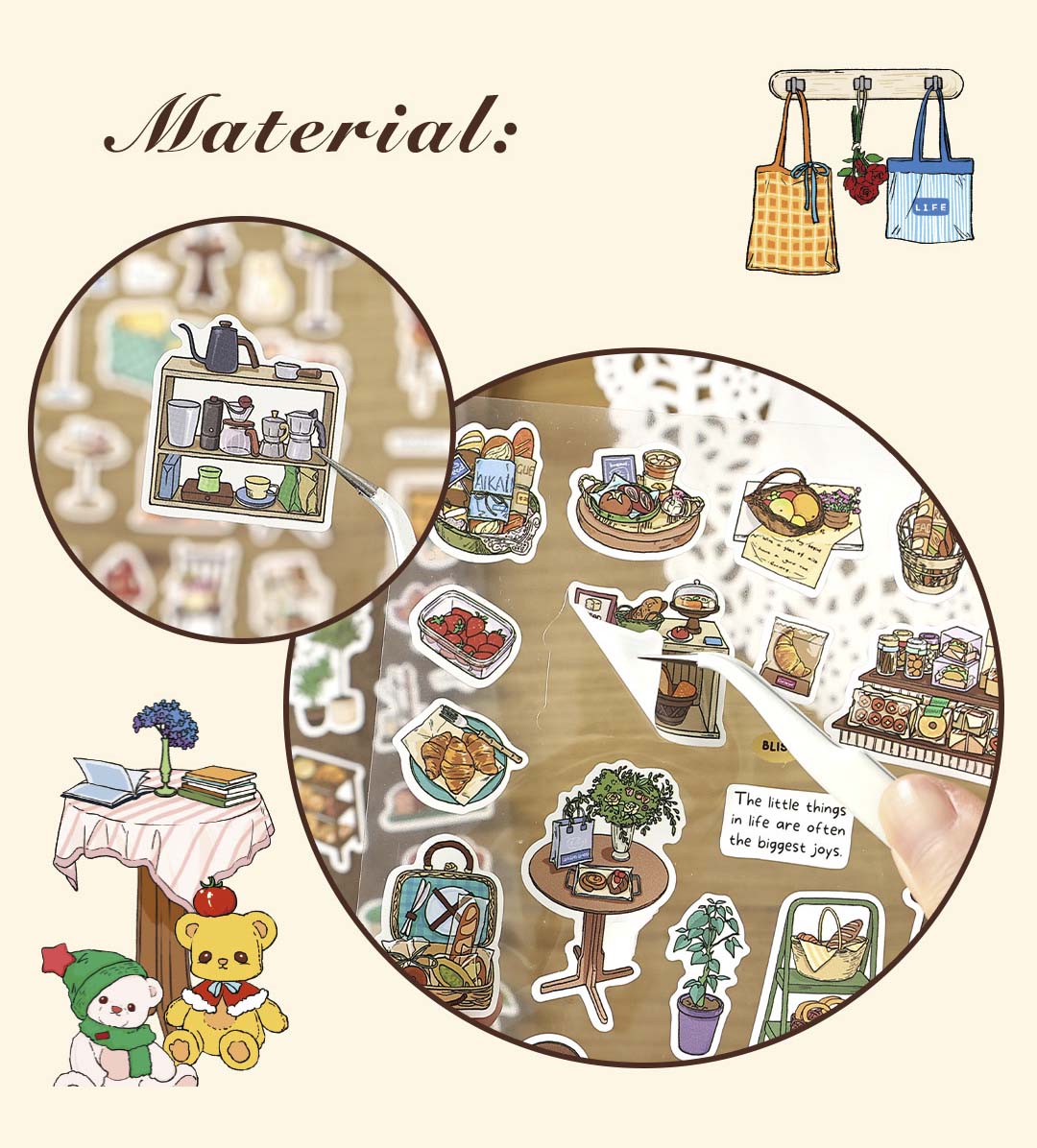 Stickers Nostalgic Store The Sweetness