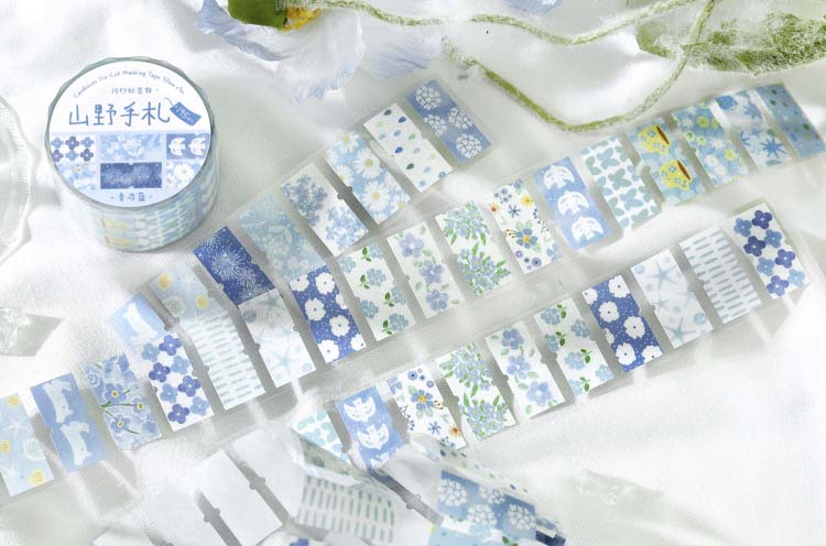 Stickers en Rollo Notes From The Mountain Blue and Sky