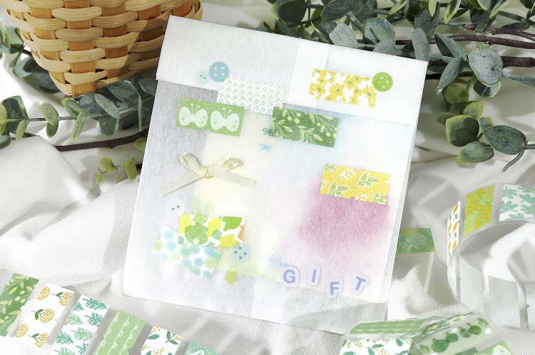 Stickers en Rollo Notes From The Mountain Wild Green