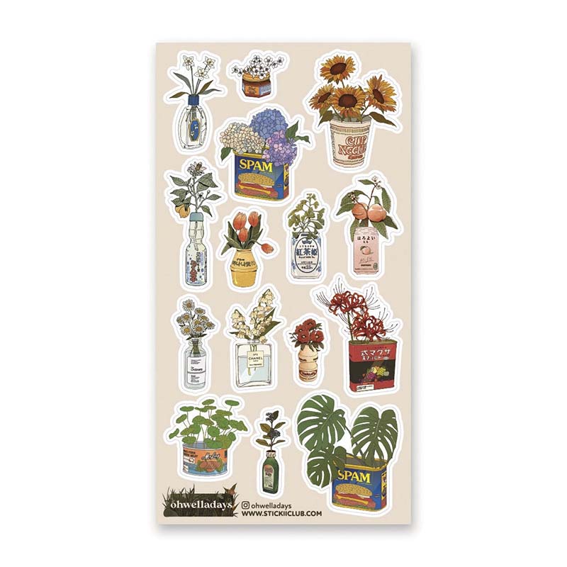 Stickers Unexpected Blooms
