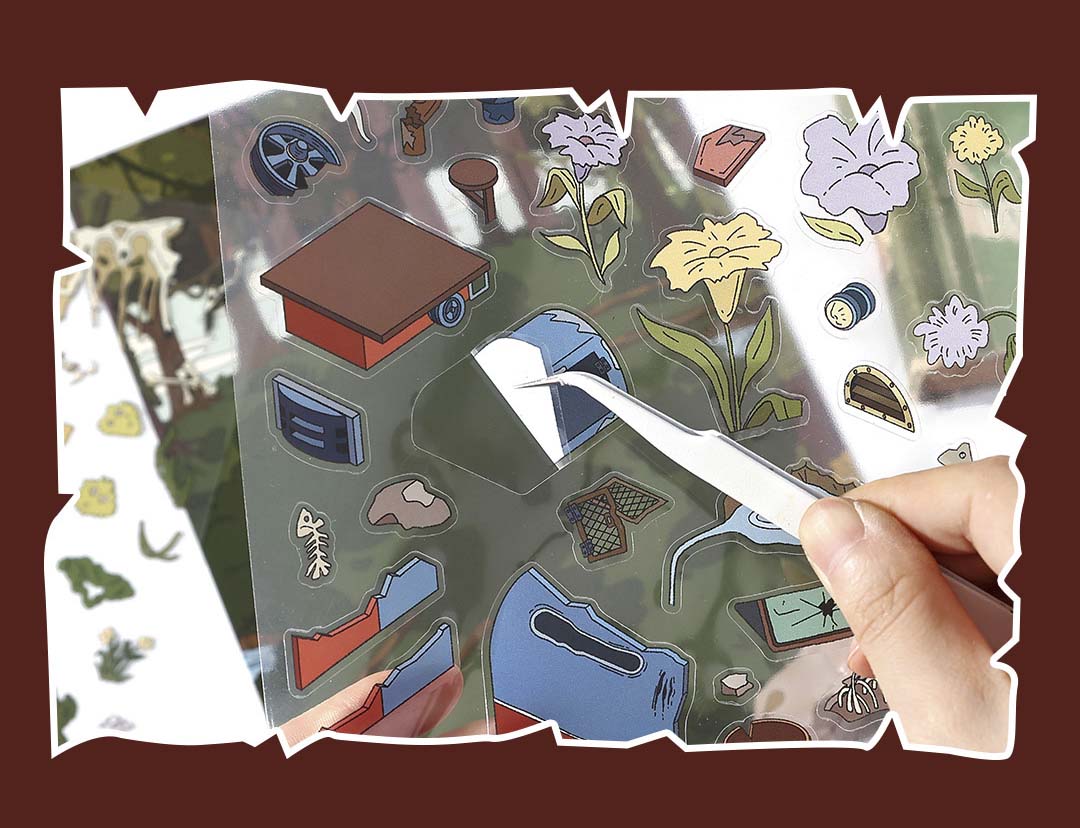 Stickers Escenario 3D Open Today V15 Forgotten Forest