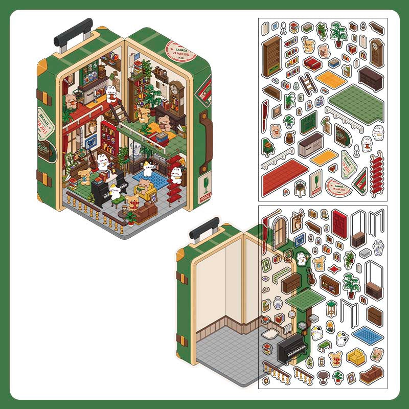 Stickers Escenario 3D Open Today V6 Personal Collection