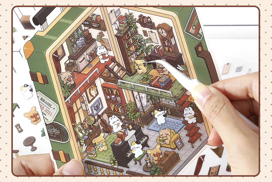 Stickers Escenario 3D Open Today V6 Personal Collection