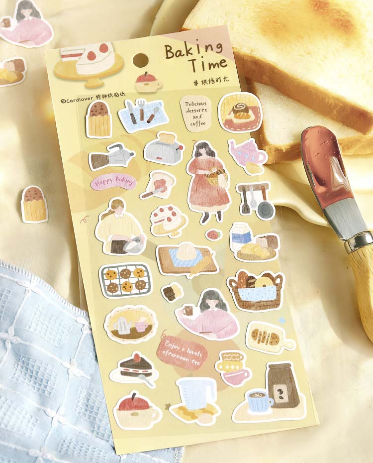 Stickers Ordinary Days Baking Time