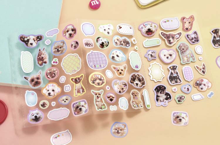 Stickers Plush Band Aid Tail Diary
