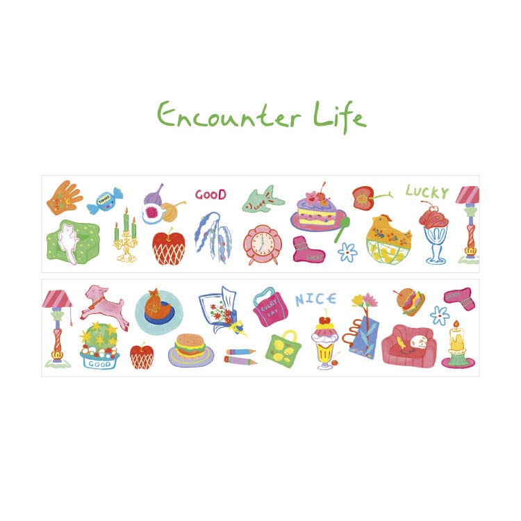 Washi Tape Rainbow Sonata Washi Tape Encounter Life