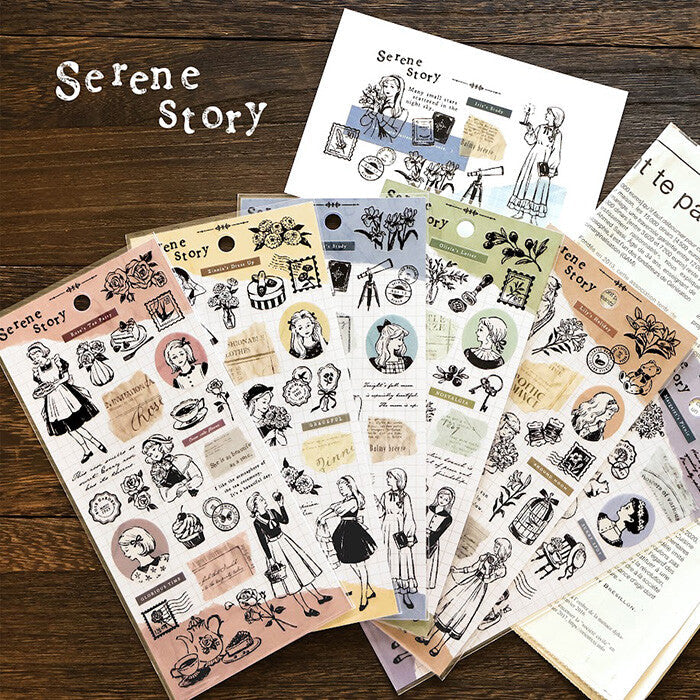 Stickers Serene Story Lily&