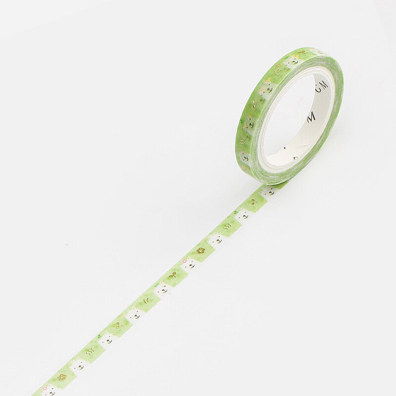Washi Tape Slim Foil Alpaca