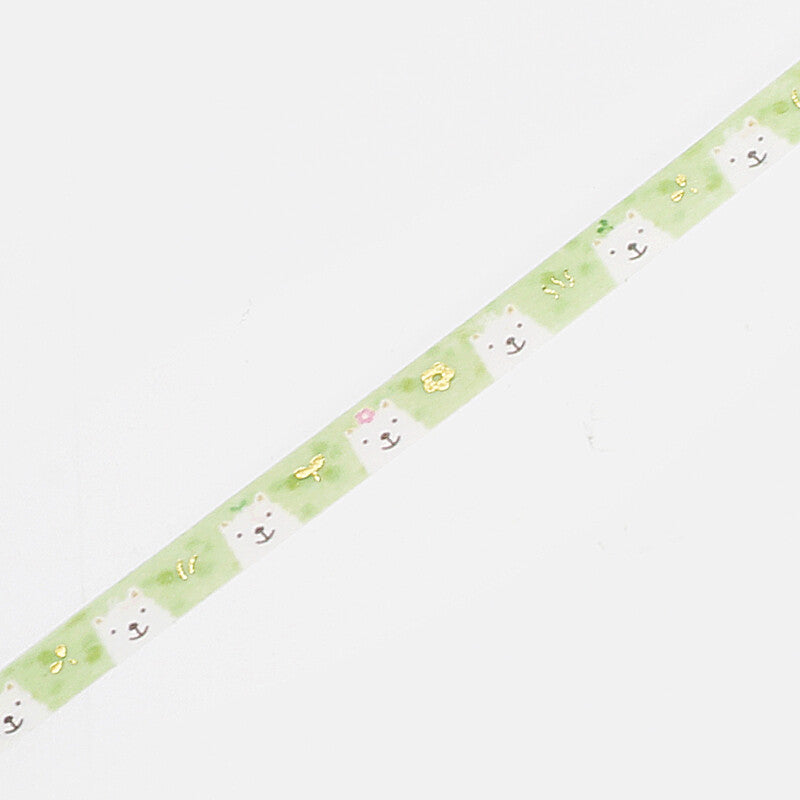 Washi Tape Slim Foil Alpaca