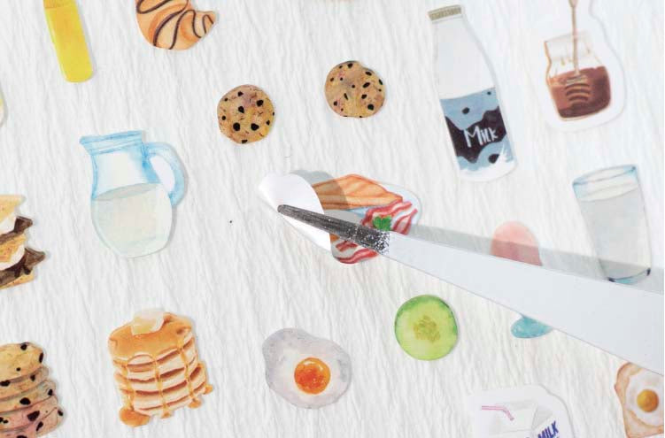Stickers Slow Life Breakfast Time