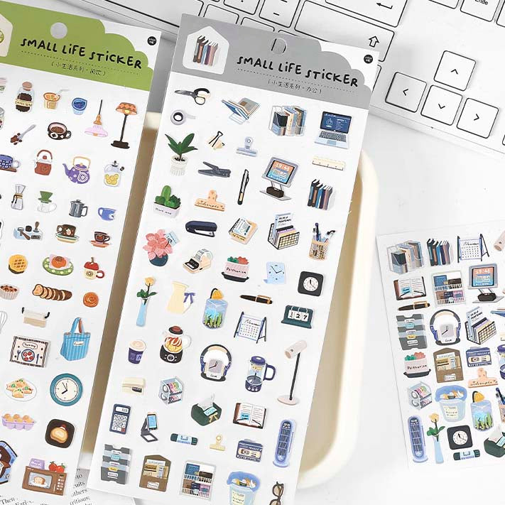 Stickers Small Life Office