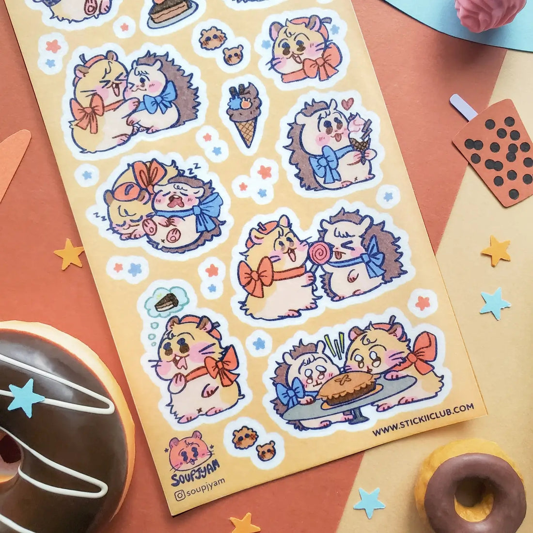 Stickers Dessert Darlings