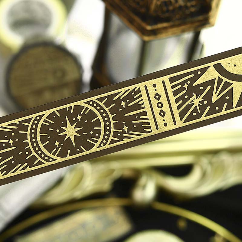 Washi Tape Foil Stellar Grimoire Sacred
