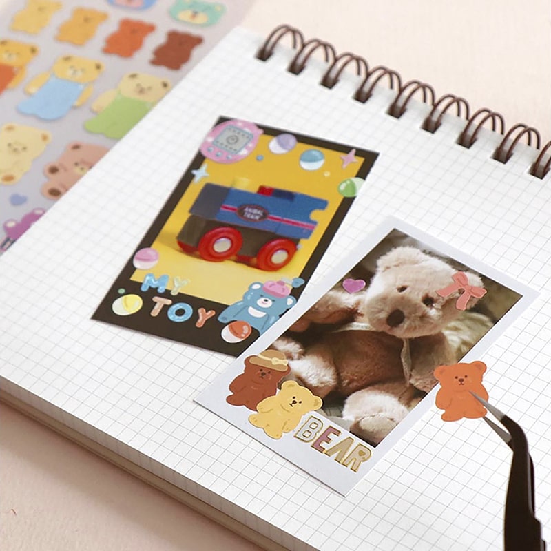 Sticker My Stuff Teddy Bear