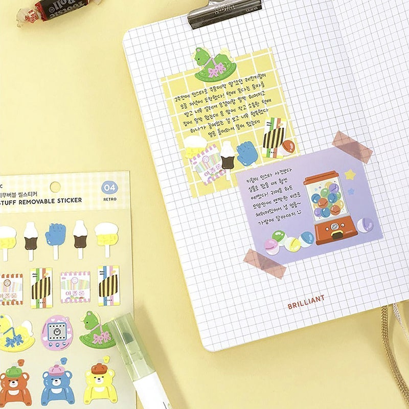 Sticker My Stuff Retro