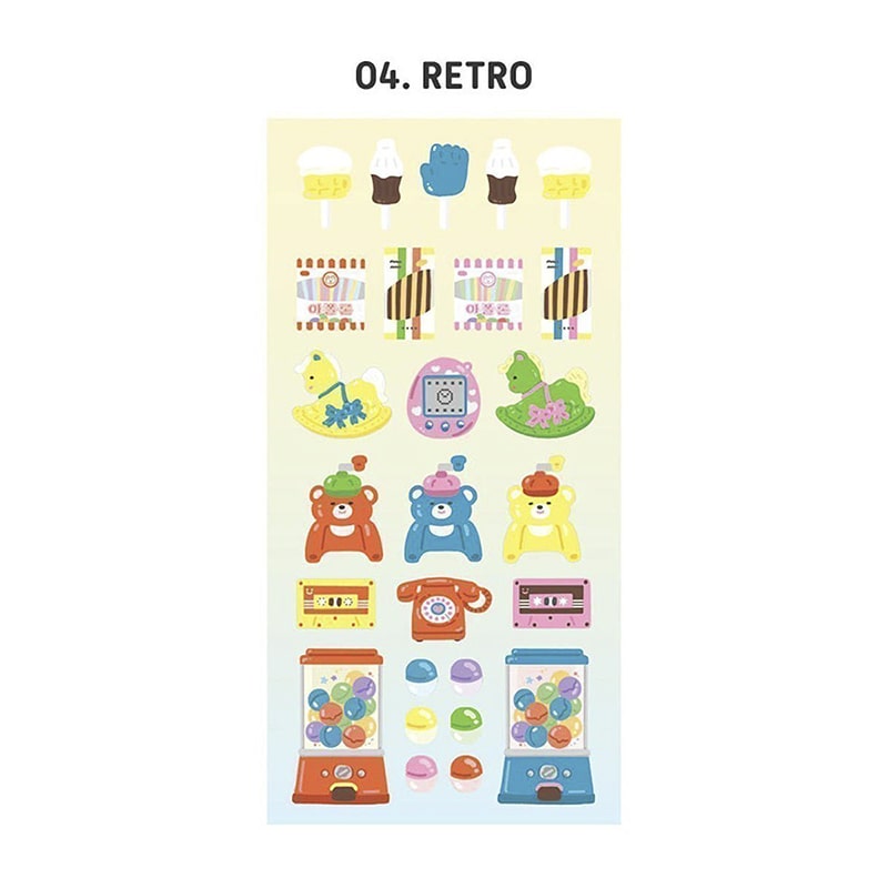 Sticker My Stuff Retro