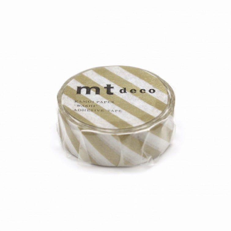 Washi Tape Stripe Gold