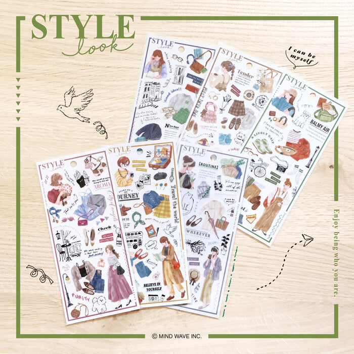 Stickers Style Look Trip Day