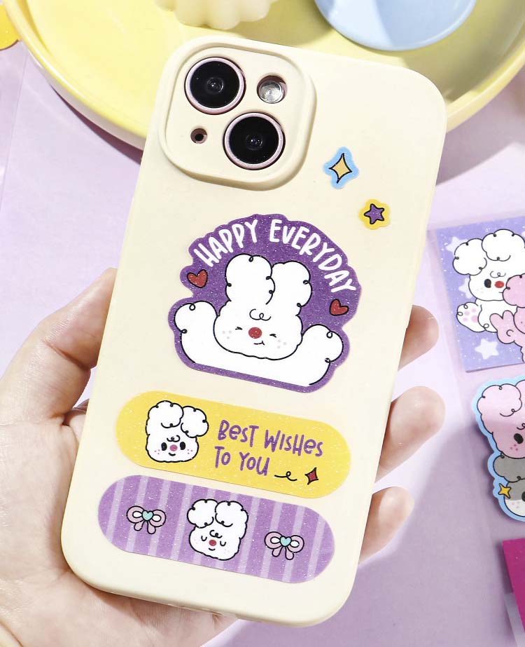 Stickers Sweet Cookie Cute Bunnies