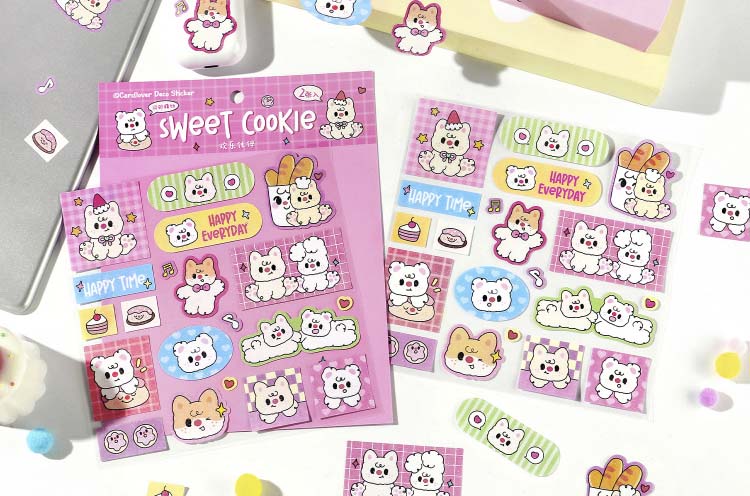 Stickers Sweet Cookie Happy Everyday