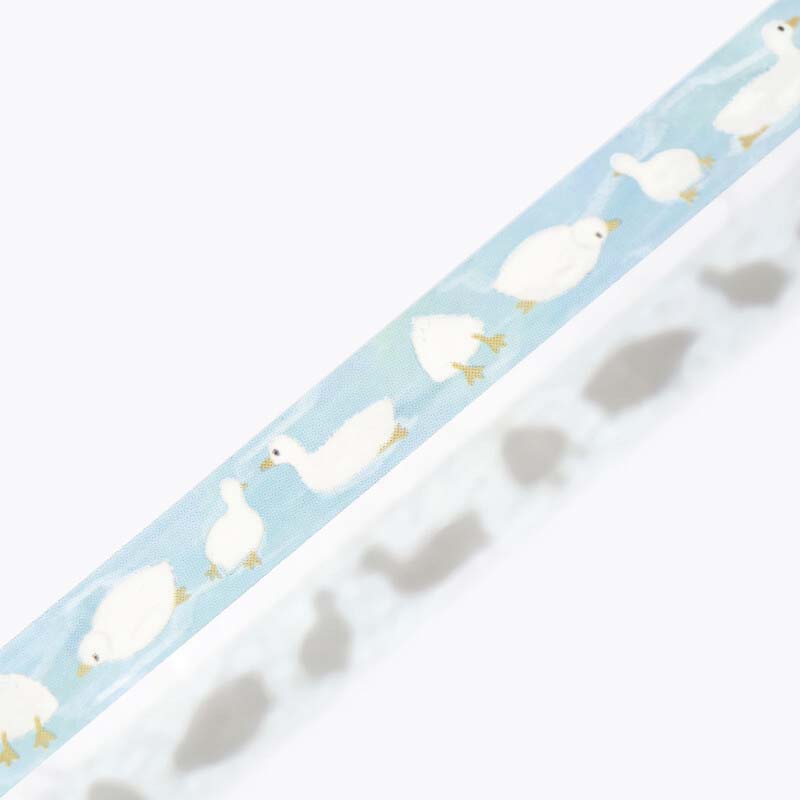 Clear Tape Slim Swimming Duck