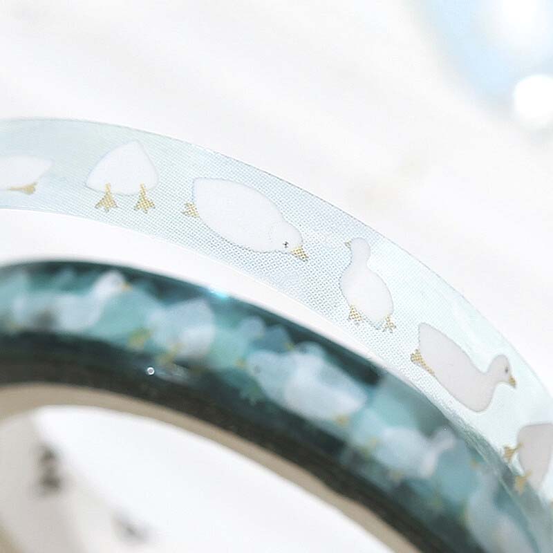 Clear Tape Slim Swimming Duck