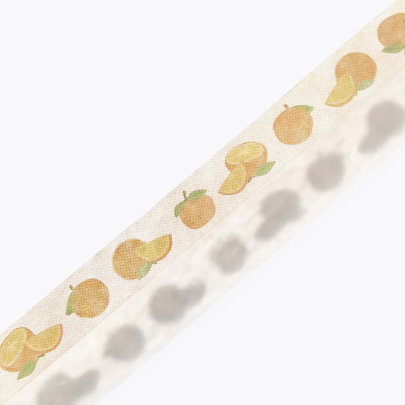 Clear Tape Slim Tangerine