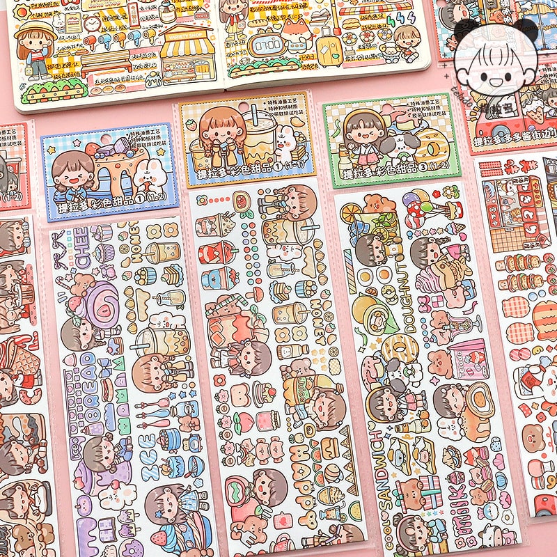 Stickers Cheerful Summer (1-2)