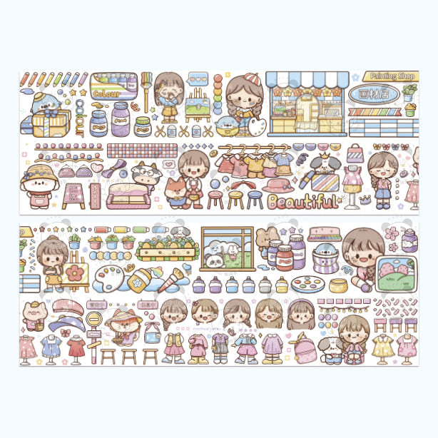 Stickers Shopping Together 1 (1-2)