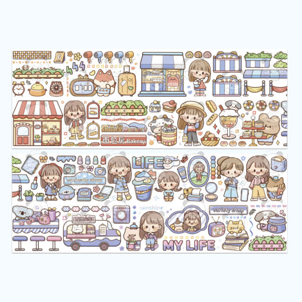 Stickers Shopping Together 2 (1-2)