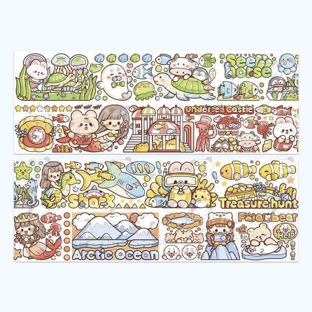Stickers Undersea Adventures (1-2)