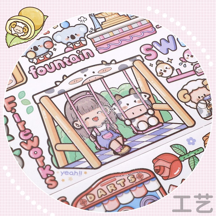 Stickers Cheerful Summer (1-2)