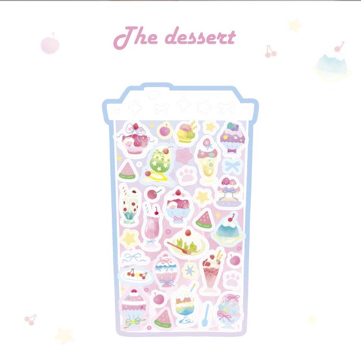 Stickers The Grand Open Desserts